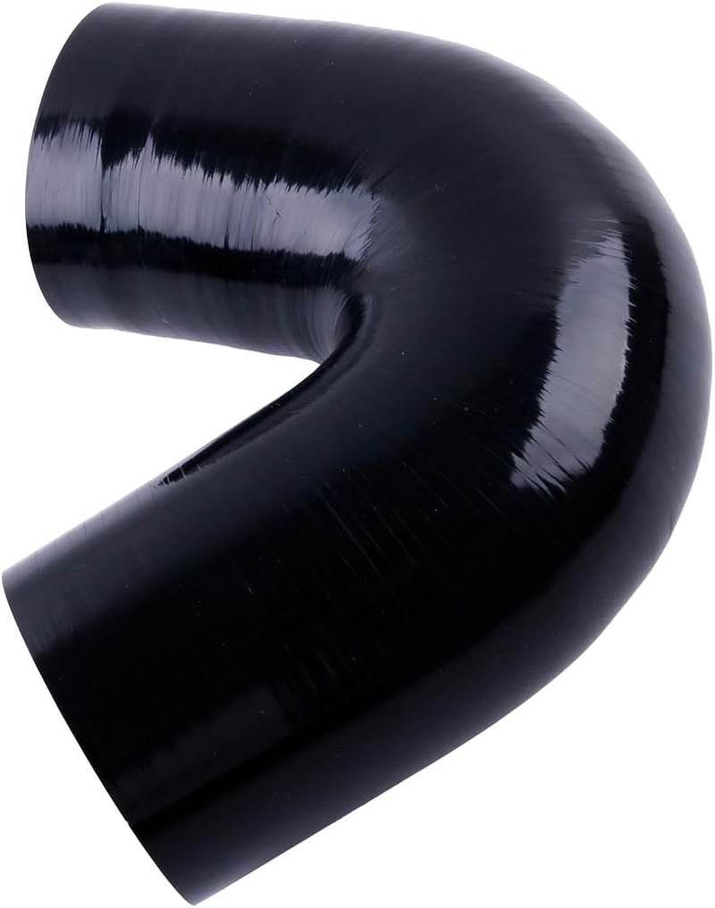 ZAP Performance 135 Degree ID 4"(102mm) Elbow Silicone Hose Intake Intercooler Coupler 4 inch Pipe,Length 102mm One Leg,4-Ply Thickness 5.4 mm - Image 3